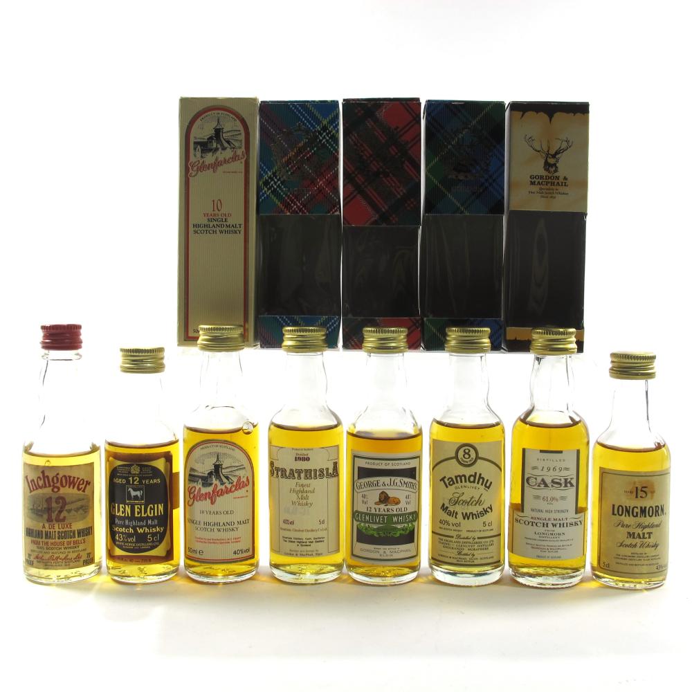 Speyside Miniature Selection 8 x 5cl / including Longmorn 1969