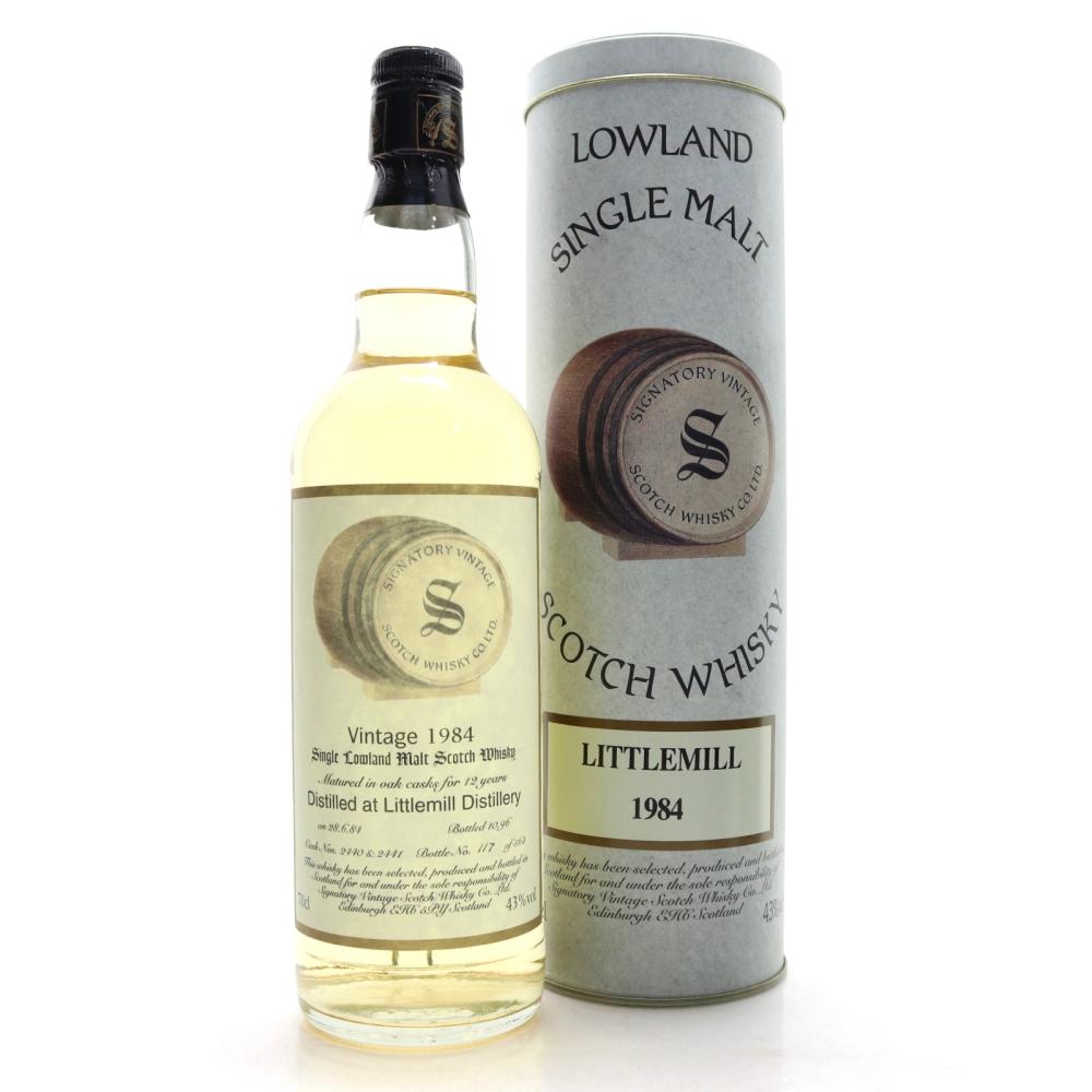 Littlemill 1984 Signatory Vintage 12 Year Old