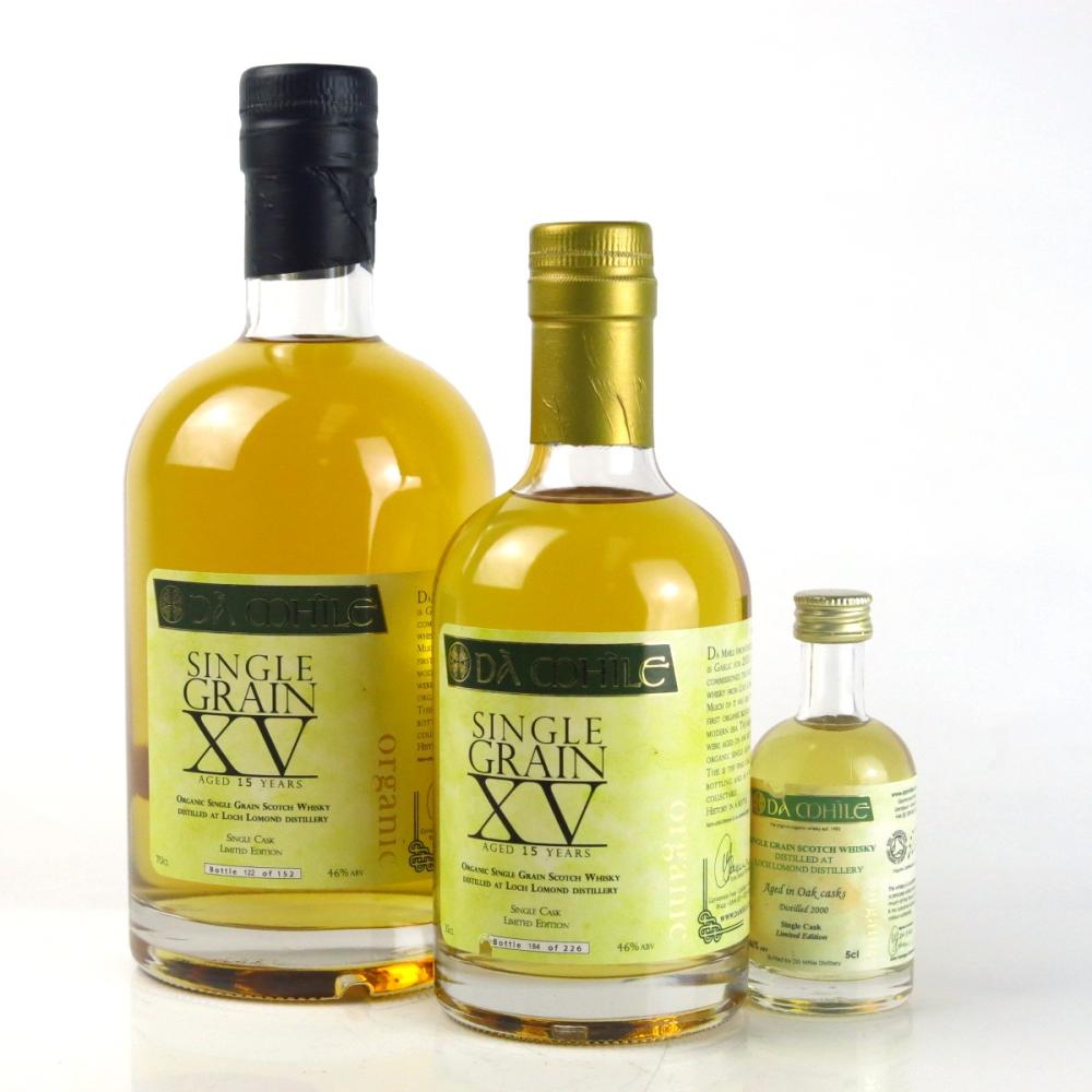 Loch Lomond Dà Mhìle Single Grain 70cl, 35cl and 5cl Set / Single Cask Limited Edition