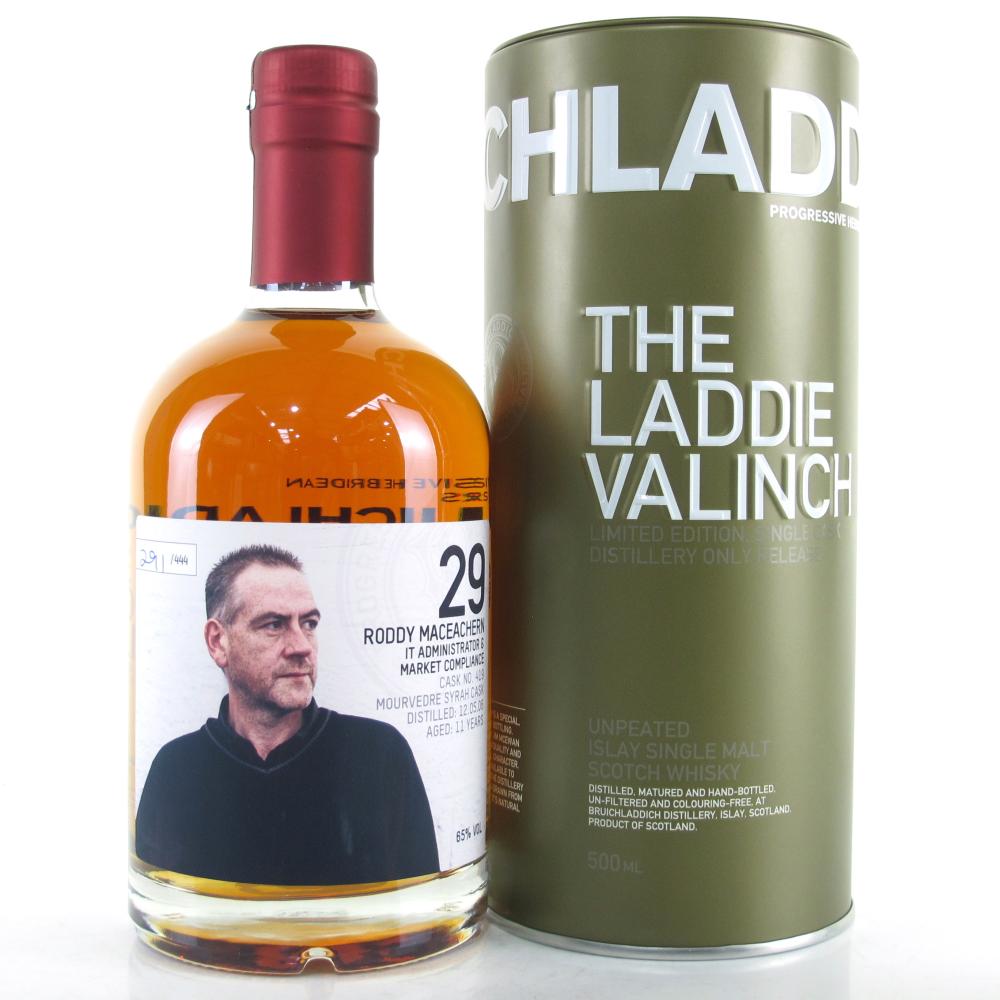 Bruichladdich 2006 Roddy MacEachern Valinch 11 Year Old / Mourvedre Syrah Cask