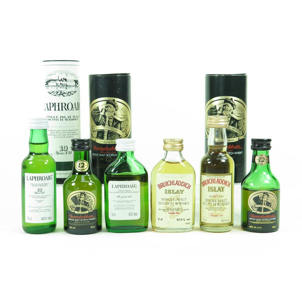 Miscellaneous Islay Single Malt Miniatures 6 x 5cl