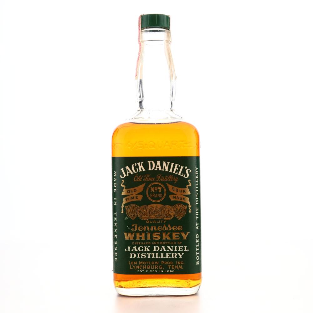 Jack Daniel's Old No.7 Green Label 90 Proof 1960s