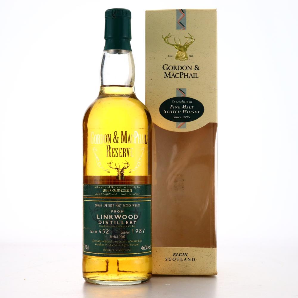 Linkwood 1987 Gordon and MacPhail