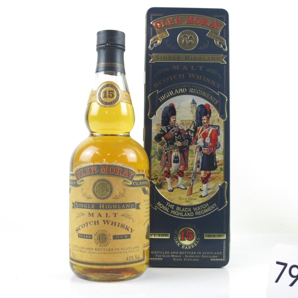 Glen Moray 15 Year Old / Black Watch Highland Regiments
