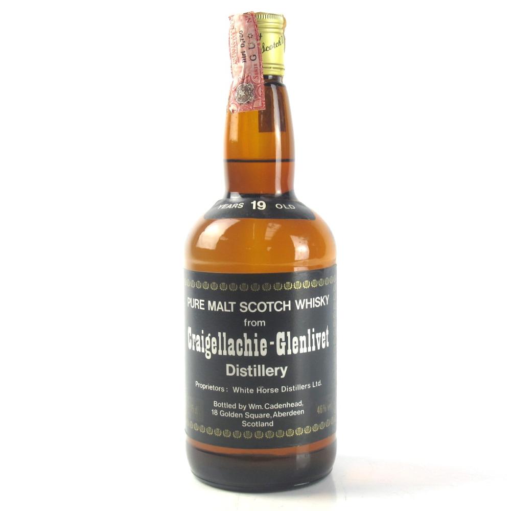 Craigellachie - Glenlivet 19 Year Old Cadenhead's