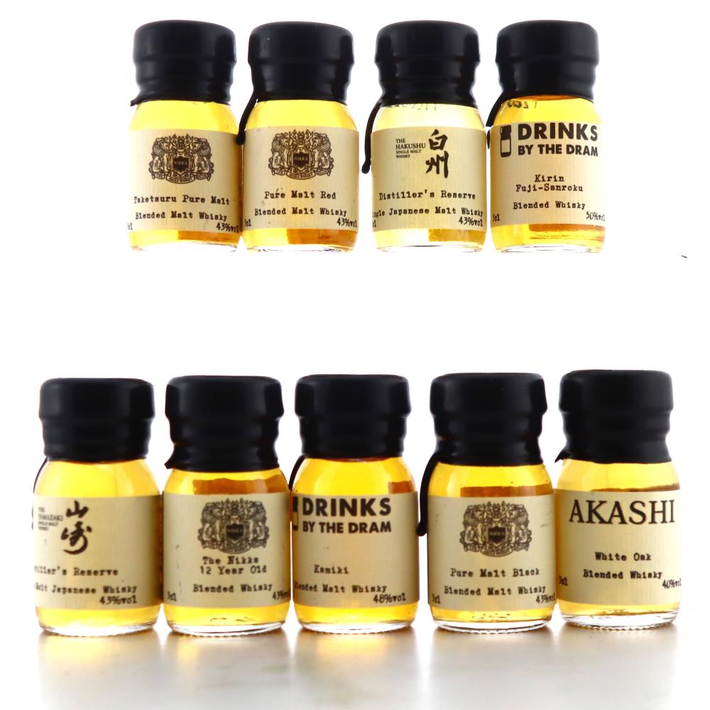 Japanese Drinks by the Dram Samples x 9