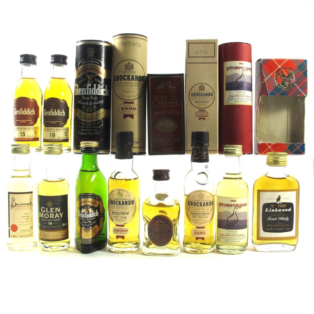 Speyside Miniature Selection x 10