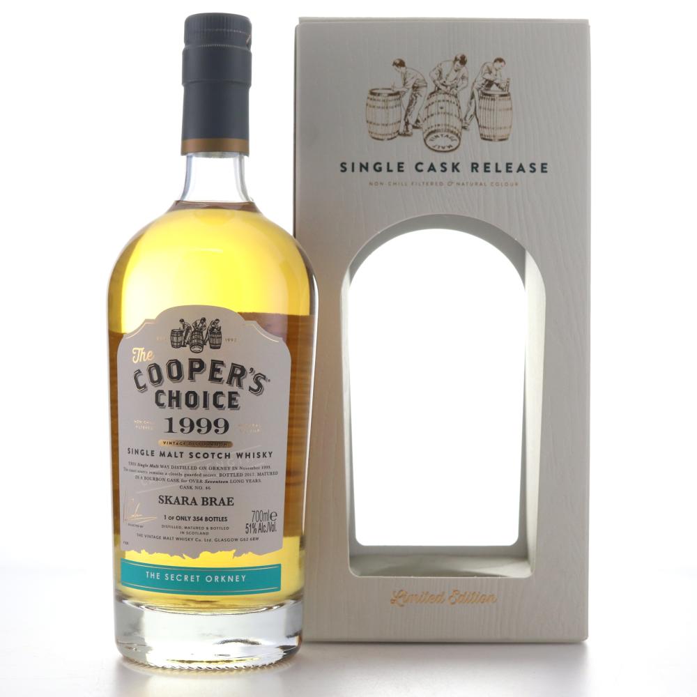Skara Brae 1999 Cooper's Choice 17 Year Old Cask #46 / The Secret Orkney