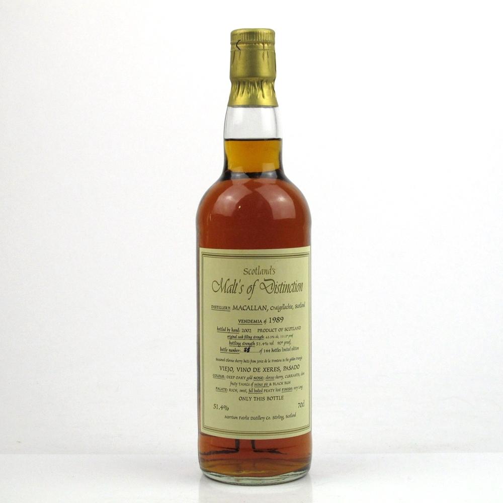 Macallan 1989 Malts of Distinction / Bottled 2002