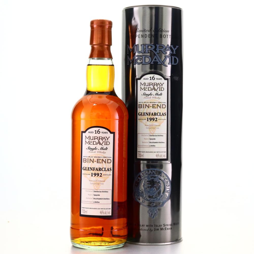 Glenfarclas 1992 Murray McDavid 16 Year Old / Fèis Isle 2013 Bin-End