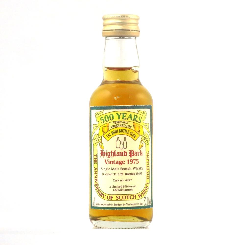 Highland Park 1975 The Mini Bottle Club Single Cask Miniature 5cl