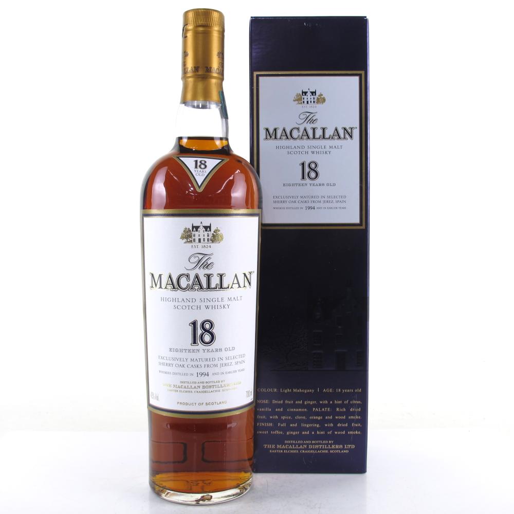 Macallan 18 Year Old 1994