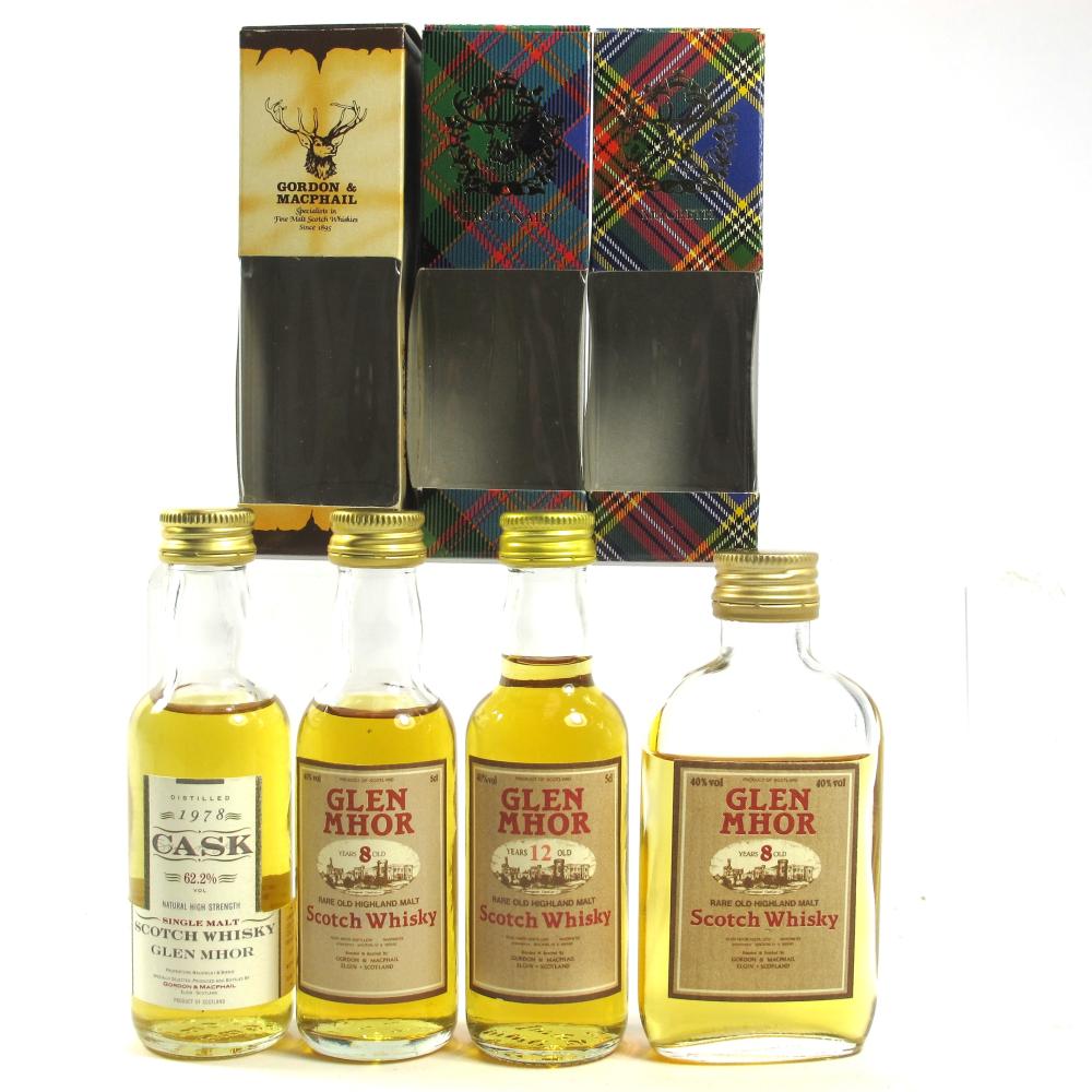 Glen Mhor Gordon and MacPhail Miniature 4 x 5cl