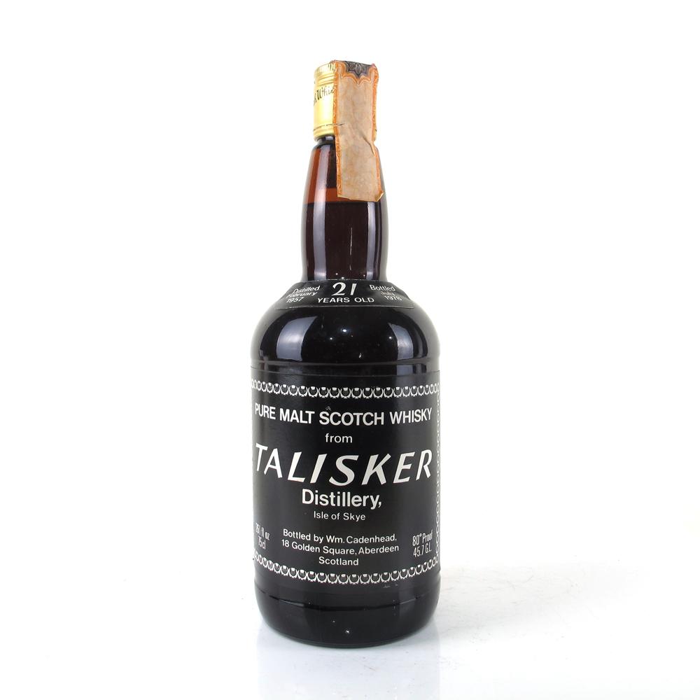 Talisker 1957 Cadenhead's 21 Year Old