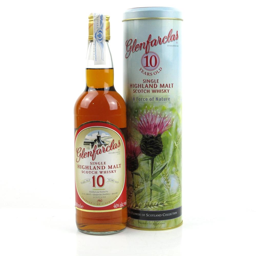 Glenfarclas 10 Year Old / A Force of Nature / Spanish Import