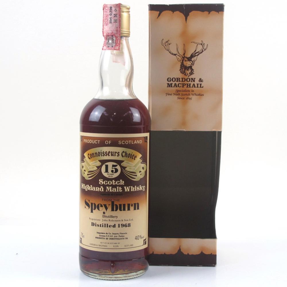 Speyburn 1968 Gordon and MacPhail 75cl