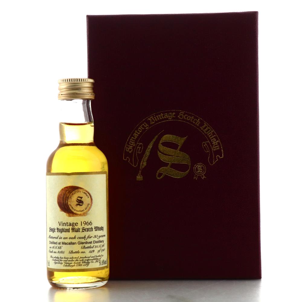 Macallan 1966 Signatory Vintage 30 Year Old Miniature