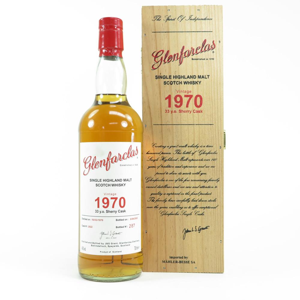 Glenfarclas 1970 Single Sherry Cask #2022