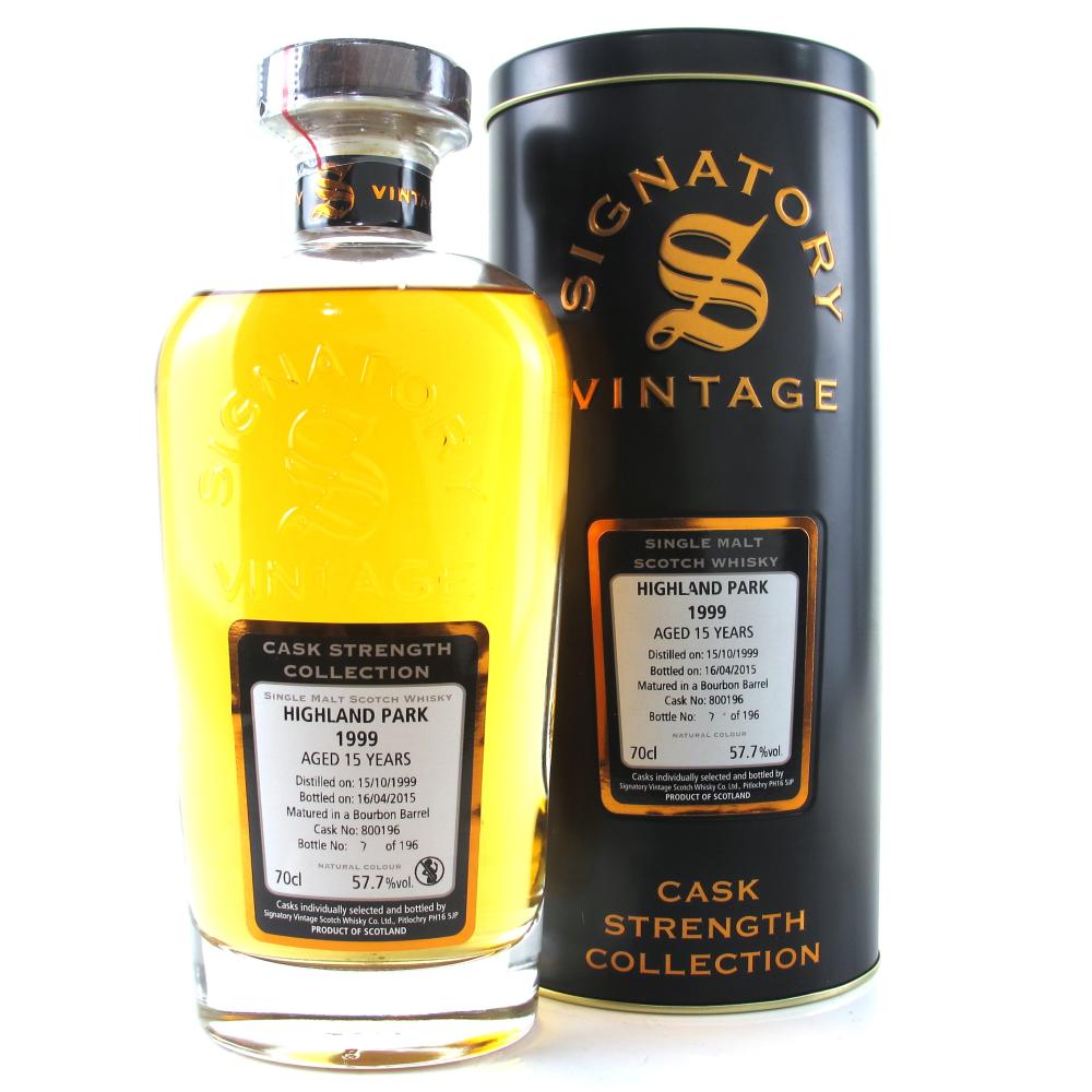 Highland Park 1999 Signatory Vintage 15 Year Old