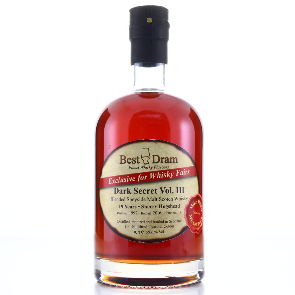 Speyside Blended Malt 1997 Best Dram 19 Year Old / Dark Secret Vol.III