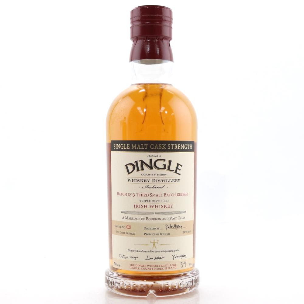 Dingle Irish Single Malt Cask Strength Batch No.3 / Bourbon and Port Casks
