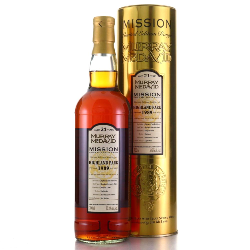 Highland Park 1989 Murray McDavid 21 Year Old Mission