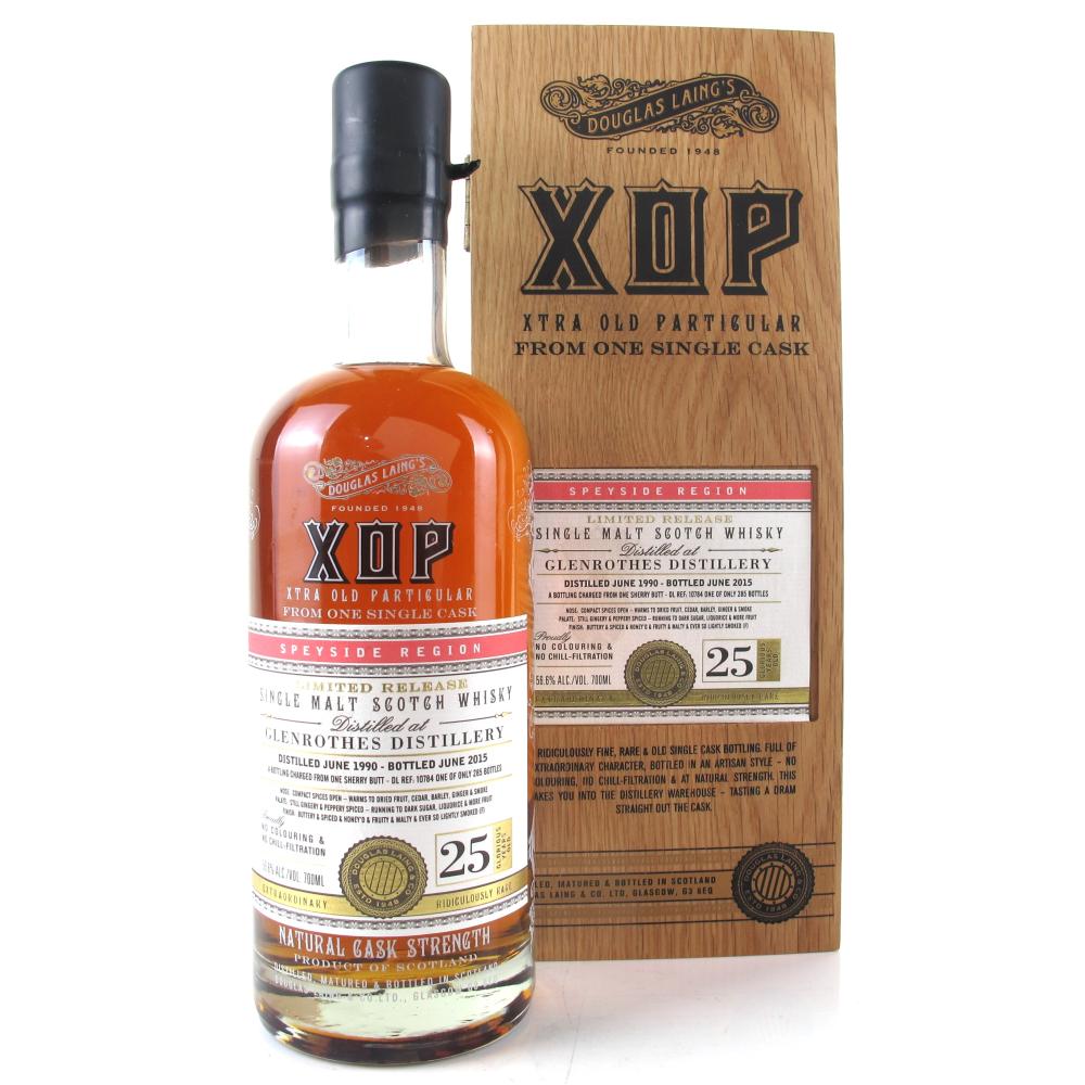 Glenrothes 1990 Douglas Laing 25 Year Old / Bottle #1