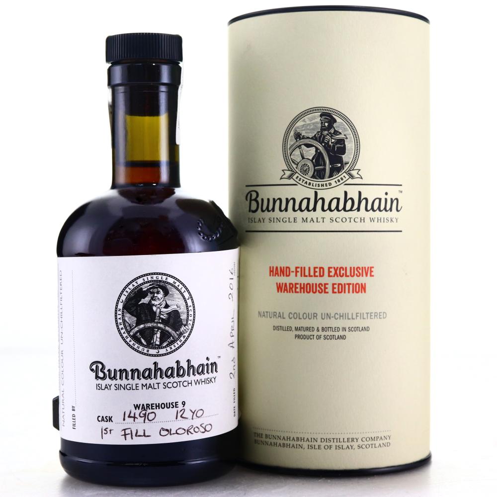 Bunnahabhain 12 Year Old Hand Filled 20cl / First Fill Oloroso