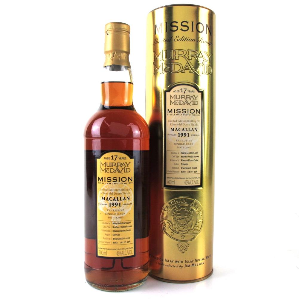 Macallan 1991 Murray McDavid 17 Year Old