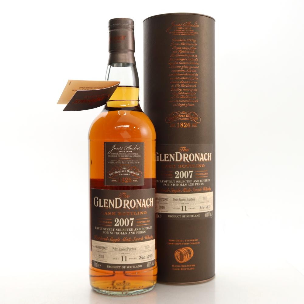 Glendronach 2007 Single Cask 11 Year Old #7697 / Nickolls & Perks
