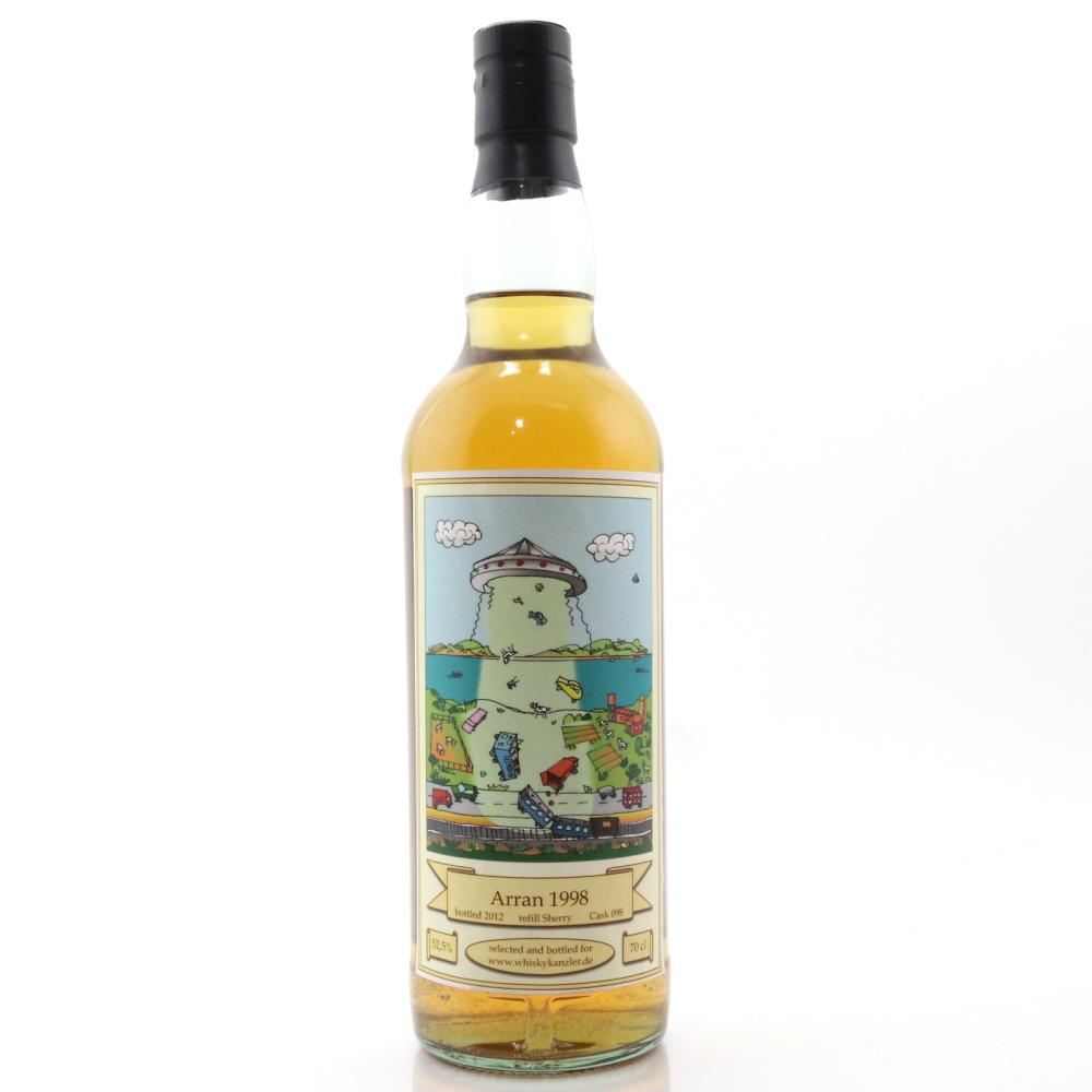 Arran 1998 Whiskykanzler Single Refill Shery Cask