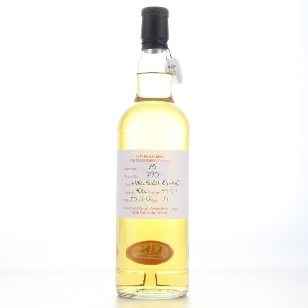 Hazelburn 2006 Duty Paid Sample 11 Year Old / Refill Sherry Hogshead