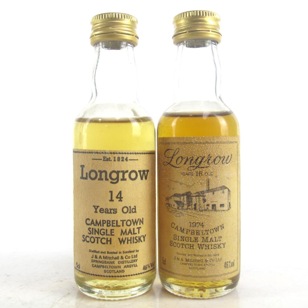 Longrow Miniatures Selection 2 x 5cl