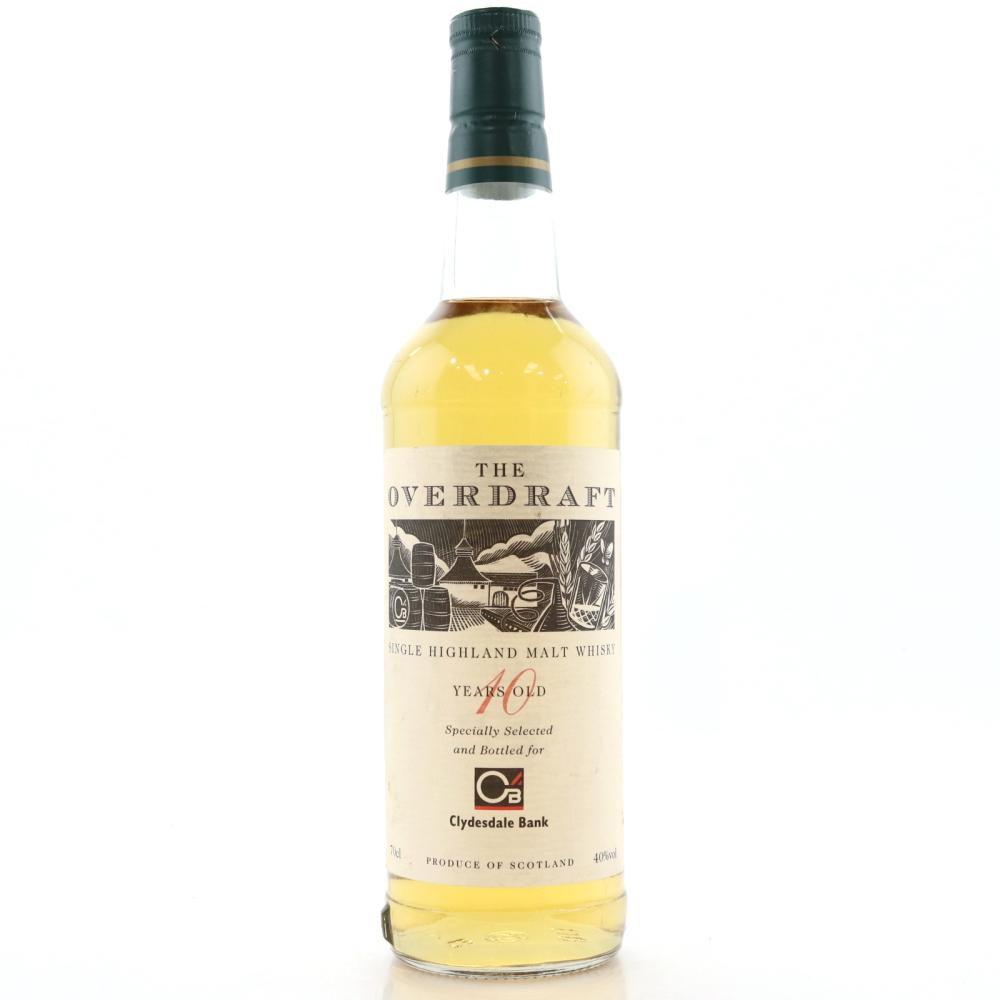Overdraft 10 Year Old Single Malt / Clydesdale Bank