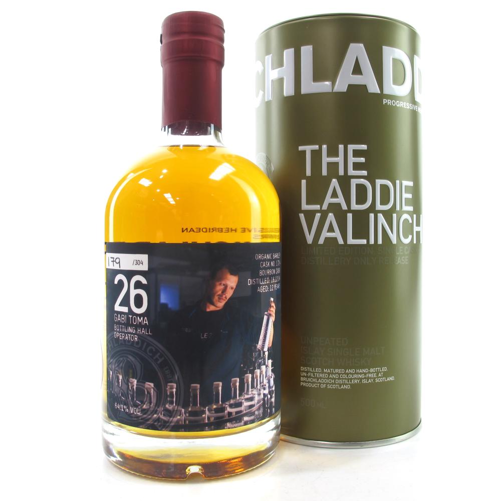 Bruichladdich 1990 Gabi Toma Valinch 24 Year Old / Bourbon Cask