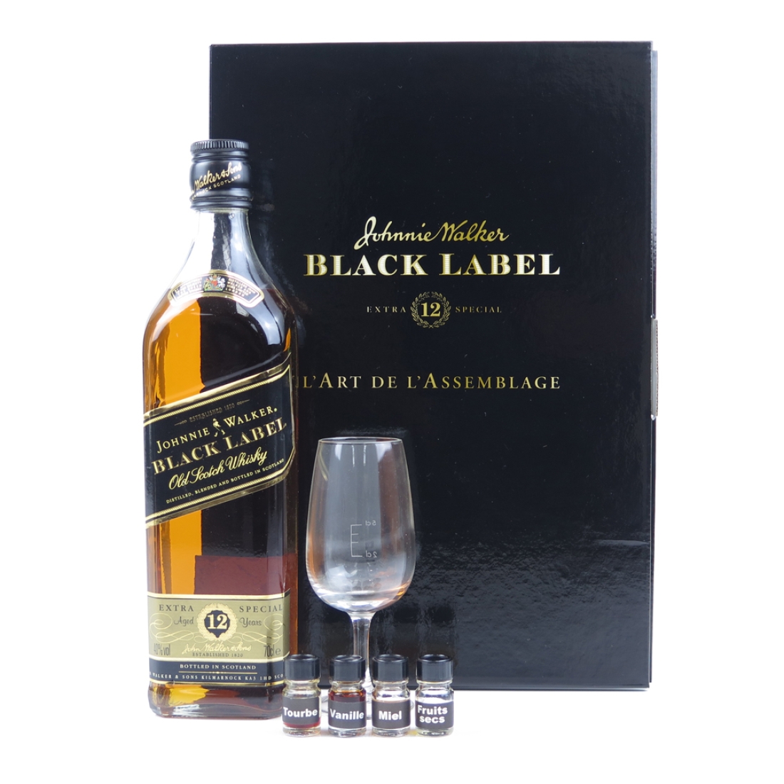 Johnnie Walker 12 Year Old Black Label - L'Art De L'Assemblage Tasting Set