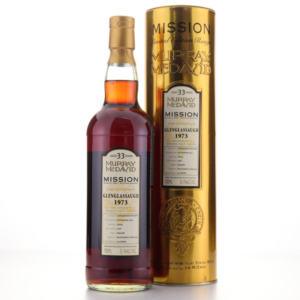 Glenglassaugh 1973 Murray McDavid 33 Year Old Mission