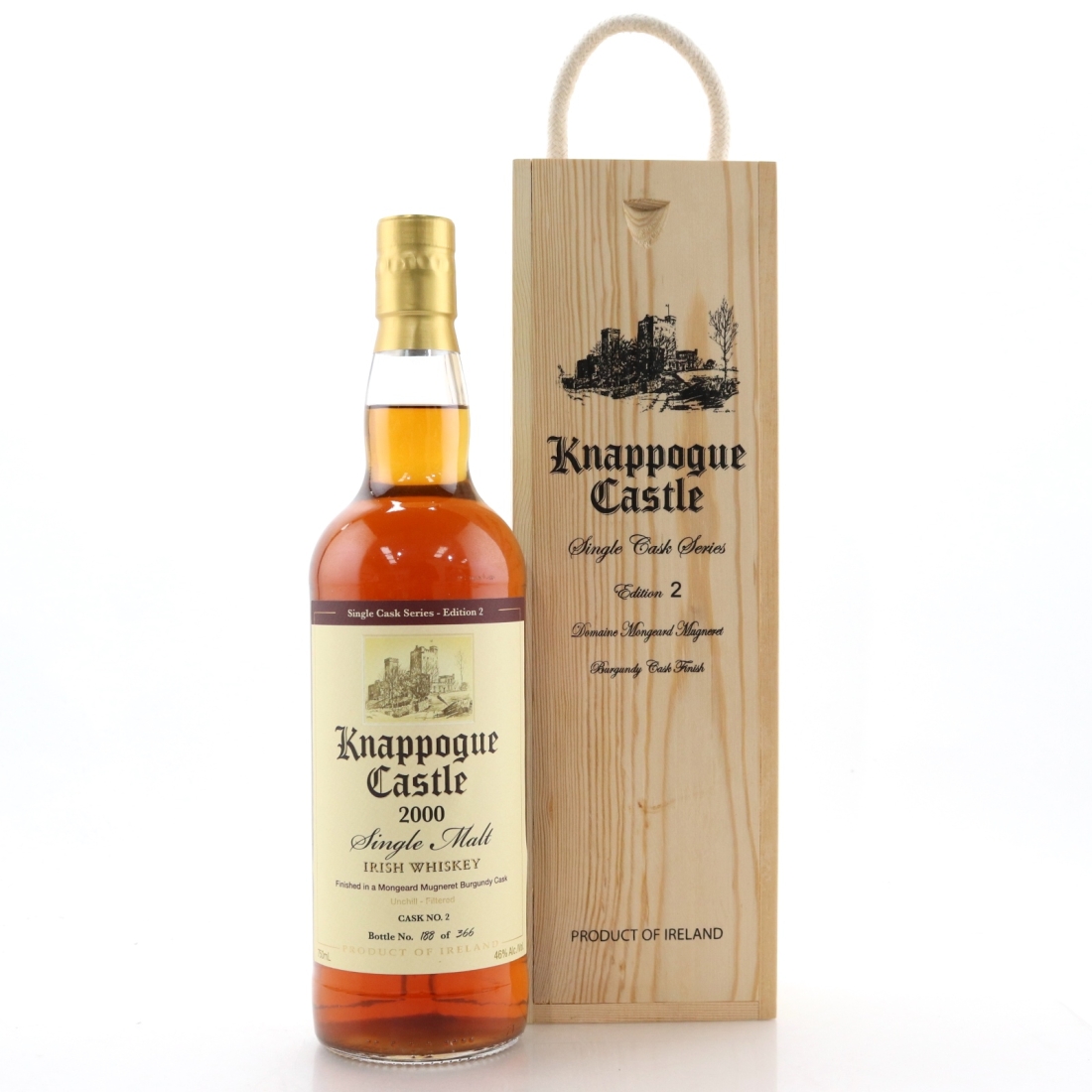Knappogue Castle 2000 Single Cask Edition 2 75cl / US Import