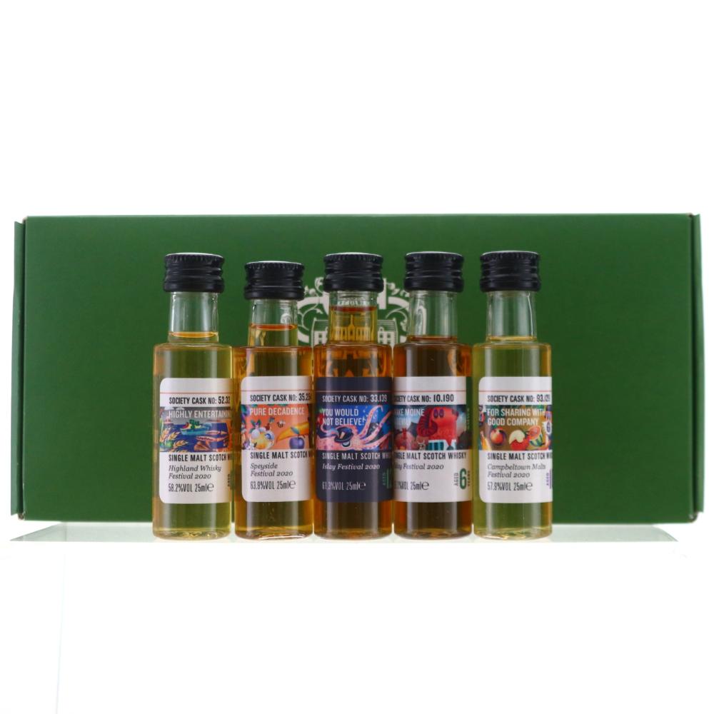 SMWS Scottish Whisky Festivals 2020 Samples x 5