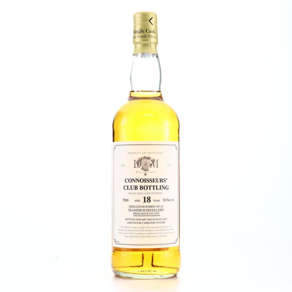 Teaninich 1983 D&M 18 Year Old 75cl / US Import