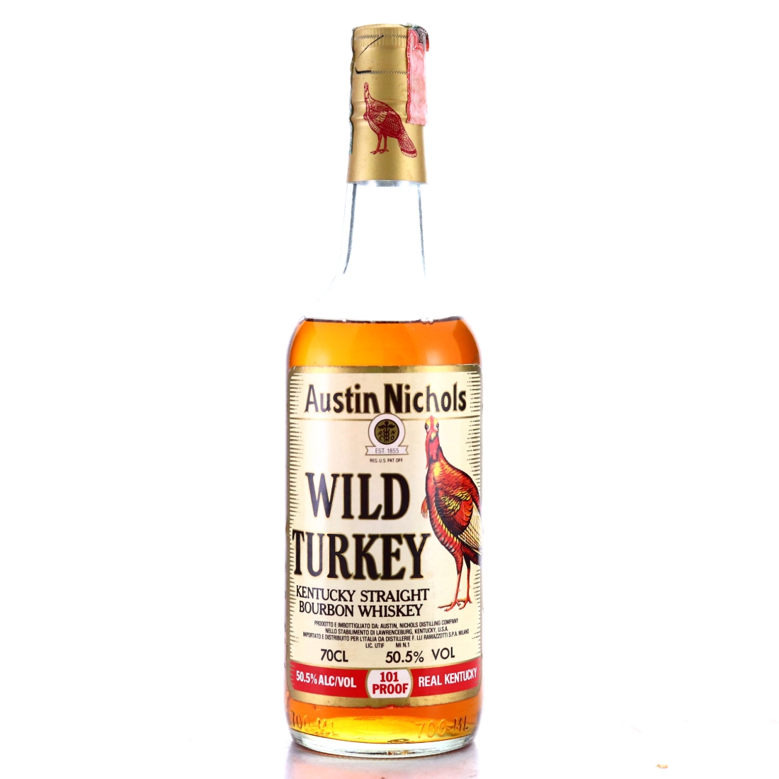 Wild Turkey 101 Proof Kentucky Straight Bourbon 1992