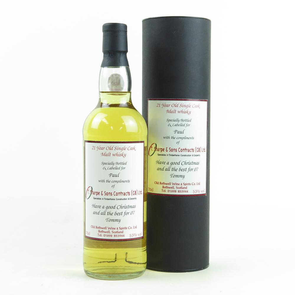 Glen Garioch 1984 Old Bothwell 21 Year Old