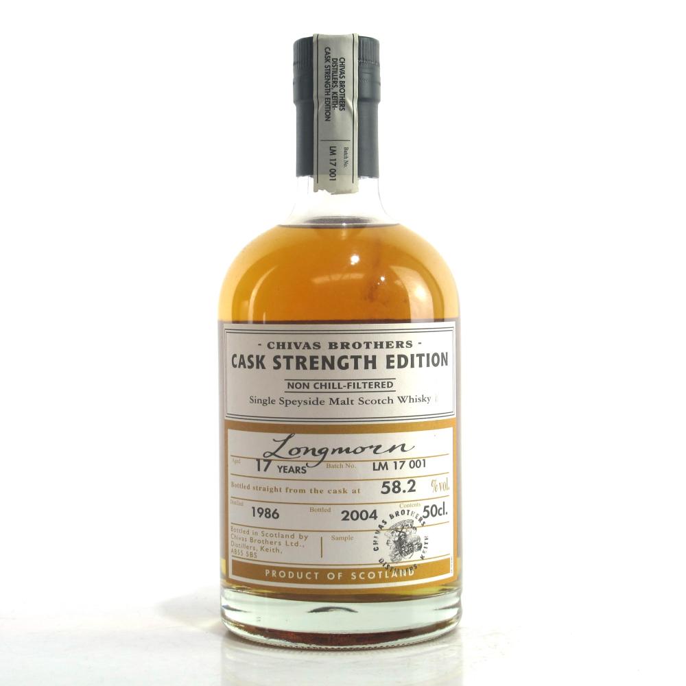 Longmorn 1986 17 Year Old Cask Strength Batch #001 50cl