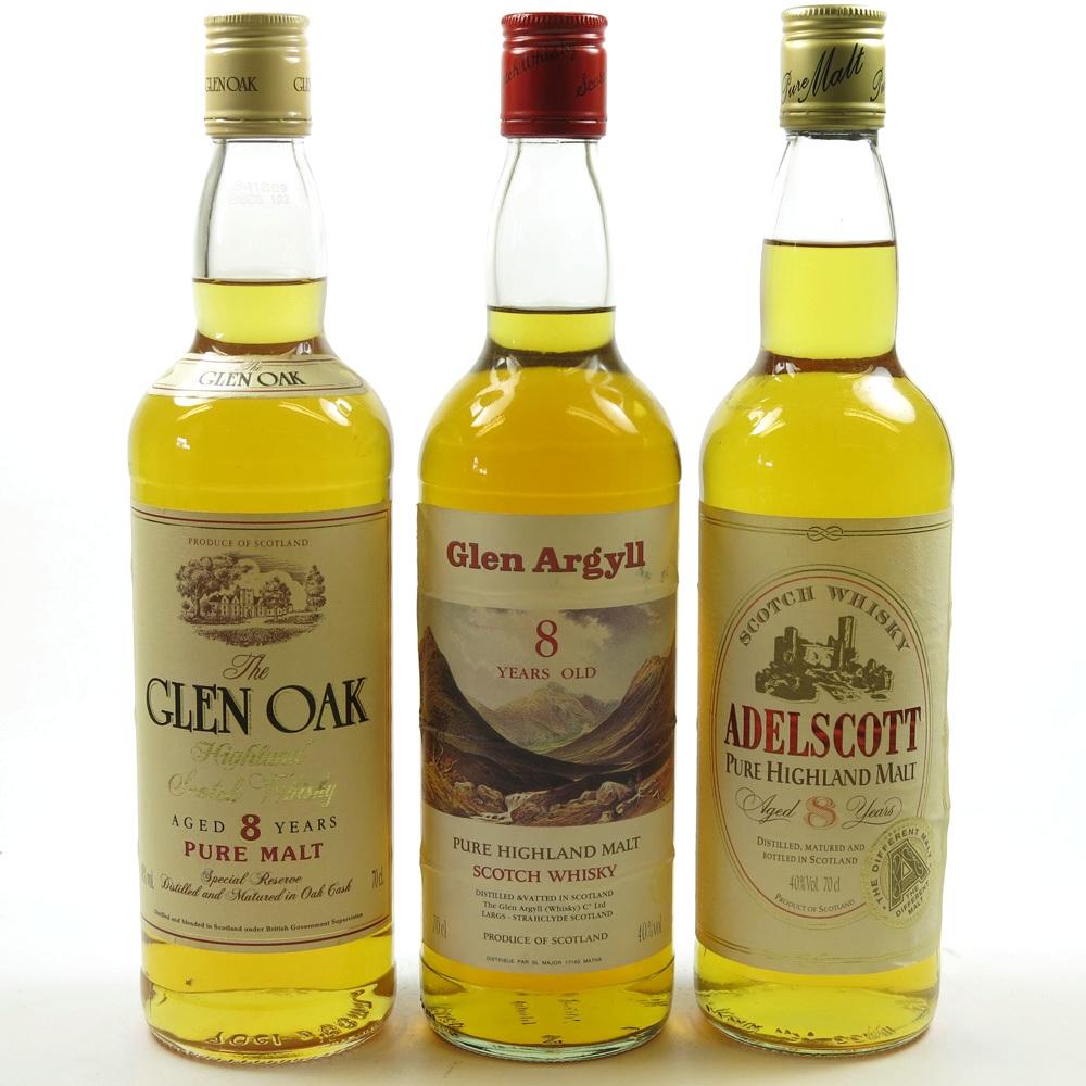 Miscellaneous Highland Malt 3 x 70cl