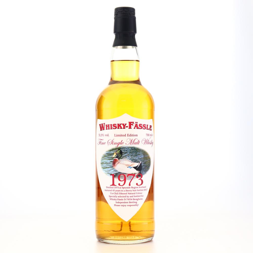 Whisky-Fassle 1973 43 Year Old Speyside Single Malt