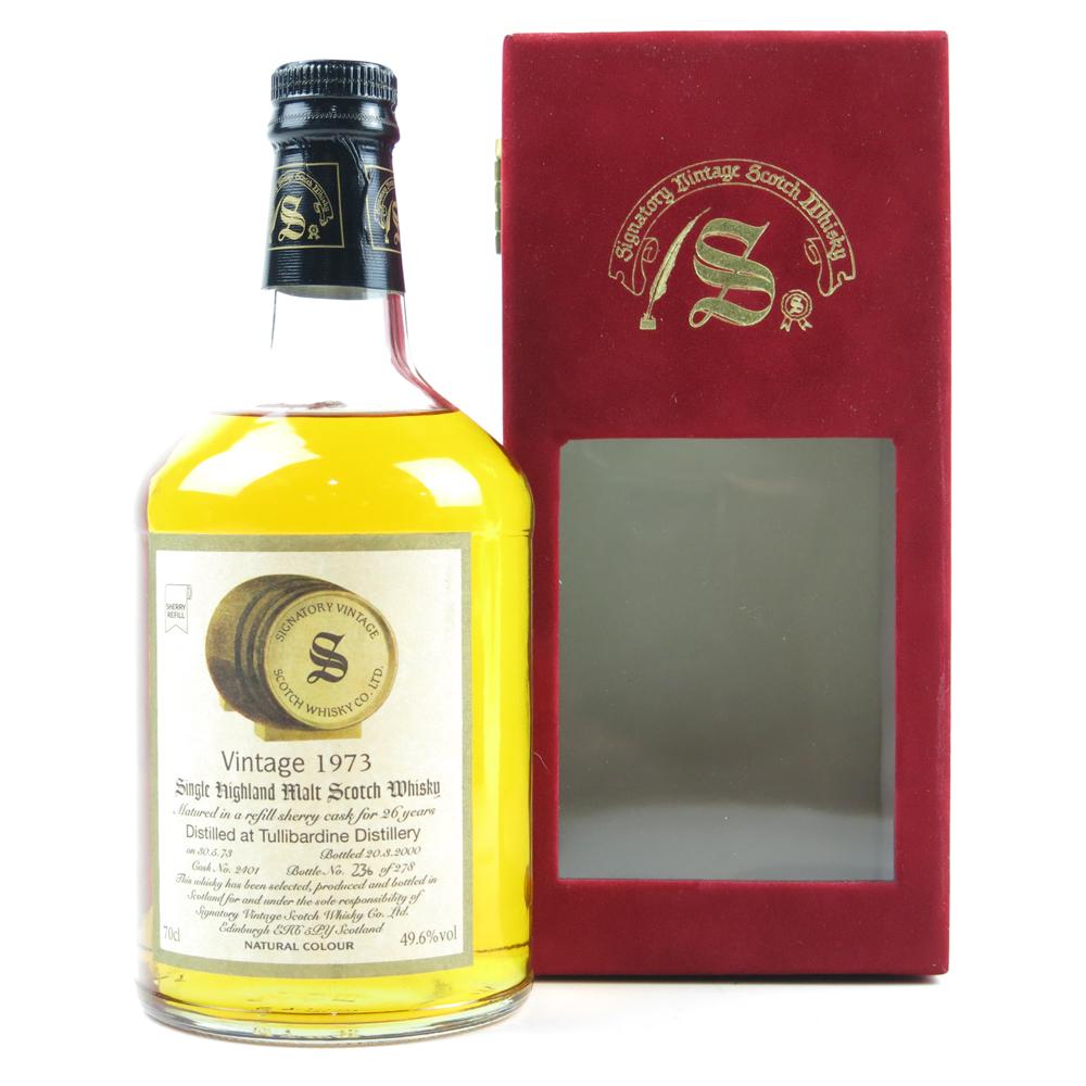Tullibardine 1973 Signatory Vintage 26 Year Old