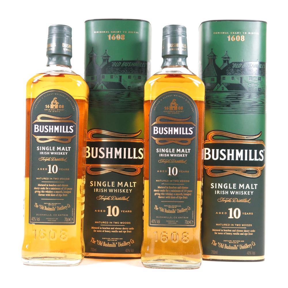 Bushmills 10 Year Old Single Malt 2 x 70cl