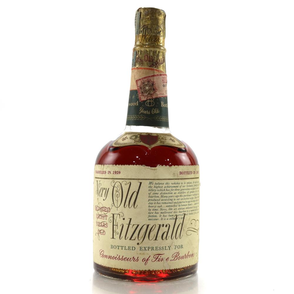 Very Old Fitzgerald 1959 Bonded 8 Year Old 90 Proof / Stitzel-Weller
