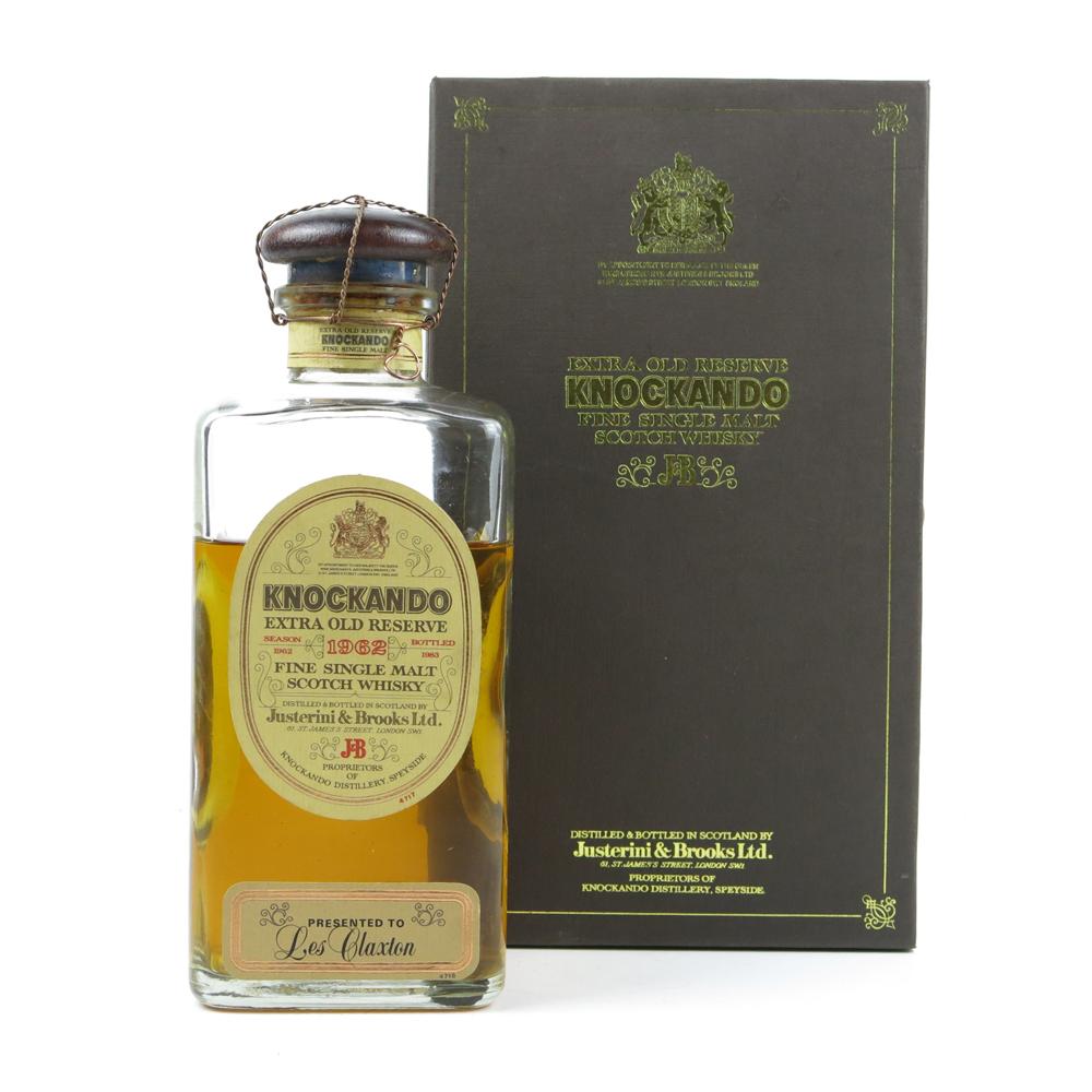 Knockando 1962 21 Year Old Decanter / Low Fill