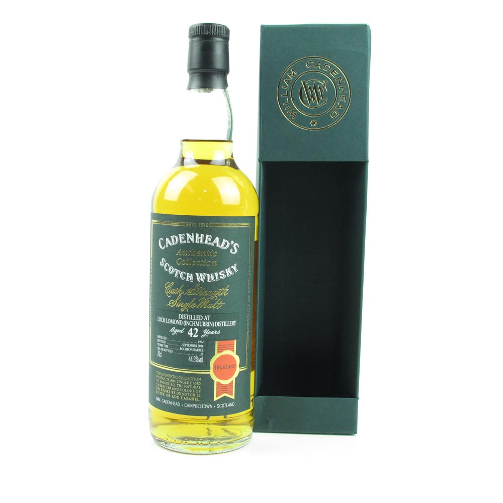 Loch Lomond 1974 Cadenhead's 42 Year Old